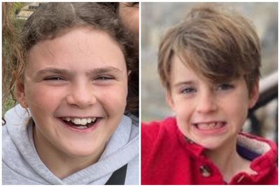 Pictured: Girl, 10, and boy, 8, killed in US Catholic school shooting as father brands killer a 'coward'