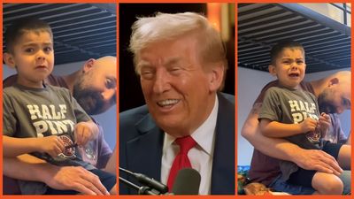 Donald Trump achieves peak evil status as he brings a child’s worst nightmare to life by simply existing