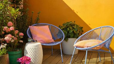 5 Unexpected Exterior Wall Colors That Will Bring a Dull Garden to Life — And Extend the Feeling of Summer a Little Longer