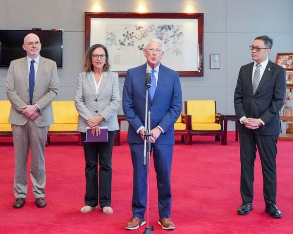 Taiwan has ‘right to remain free’, US senator says in visit criticised by China