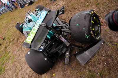 Lance Stroll walks away from high-speed crash as Lando Norris dominates practice