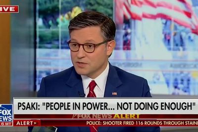 Speaker Mike Johnson says ‘the human heart’ and not guns are responsible for mass shootings