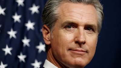 Confident Gavin Newsom says ‘tough on crime’ Donald Trump needs to look in his own backyard to make a difference