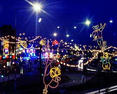 Blackpool lights up the north of England