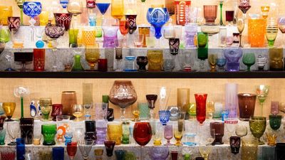 'An antique dealer told me that if I bought it and made a drink that night, it would taste better. Who could resist that story?' – why designers and antique experts love decorating with vintage colored glassware