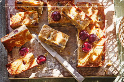 3 fruity tray bakes - weekend treats just got sweeter with these easy-to-make crowd pleasers