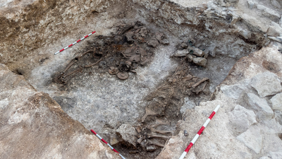2,100-year-old skeleton of warrior nicknamed 'Lord of Sakar,' buried in a stunning gold wreath, unearthed in Bulgaria