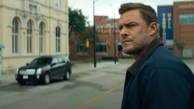 Reacher star Alan Ritchson says "I strongly don't think that Batman is in my future," but admits "words have been exchanged" about the DCU role