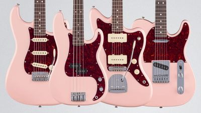 “Icons reimagined”: Fender gives four Player II classics a stunning Shell Pink refresh – and this web-exclusive drop might be sweetest we’ve seen