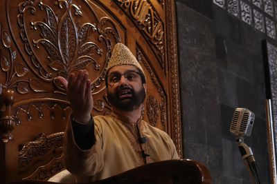 Kashmir’s top cleric was a fiery freedom advocate. Now he preaches patience