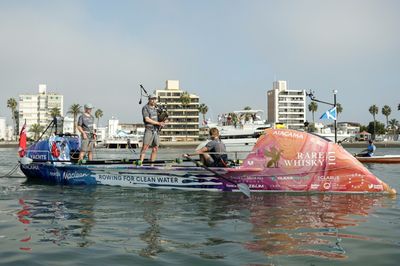 Exhausted Scottish Brothers Back On Shore After Record Pacific Row