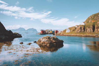 Snowy peaks, orcas and an antique shop – the abandoned Norwegian fishing village that’s enjoying a revival