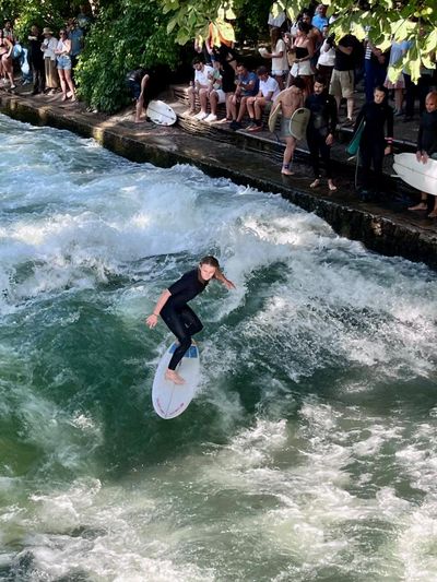 ‘The surfers were methodical and mesmerising’: Ed Templeton’s best phone picture