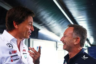 Toto Wolff reveals Christian Horner's text after Red Bull F1 exit