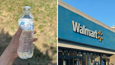 ‘SCARY!’: Arkansas Walmart customer buys Great Value bottle water. Then she shows why you should always be doing the ‘squeeze test’ on bottles before consuming