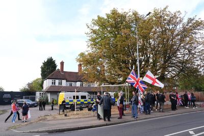 Two charged following Epping asylum hotel protests