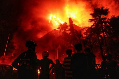Indonesia Protest Blaze Kills 3 As Anger Erupts Over Driver's Death