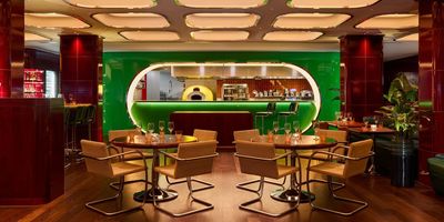Yes, AI Had a Hand in the 'Soviet Spaceship' Look of This London Restaurant — But Its Real-Life Spectacle and Stellar Menu Will Keep You Coming Back