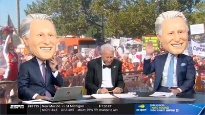 ’College GameDay’ Crew Turns Tables on Lee Corso With Some Headgear of Their Own