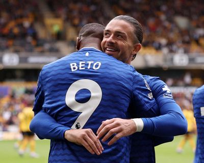 Jack Grealish inspires improving Everton to thrilling win at Wolves