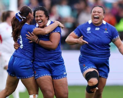 Joy for Samoa as Harmony Vatau kicks their first World Cup points for 11 years