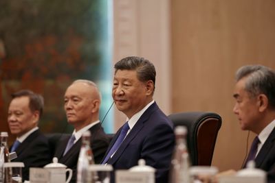 Putin Lands In Tianjin For Summit Hosted By China