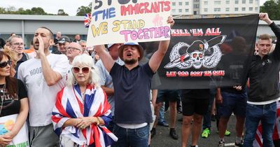 Anti-migrant rallies across Scotland backed by extremist groups