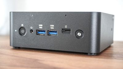 I spent a week with this AI-powered mini PC and the buttons on the front earned it a permanent spot on my desk