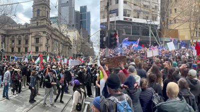 Dozens Pepper-Sprayed In Melbourne As Anti-Immigration Protestors Clash With Police