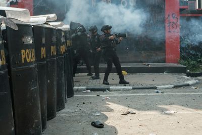 Indonesia Protests Put Spotlight On Paramilitary Police Force
