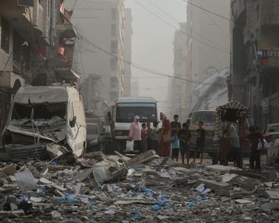 Israeli airstrikes and gunfire have killed 30 around Gaza City, local officials say