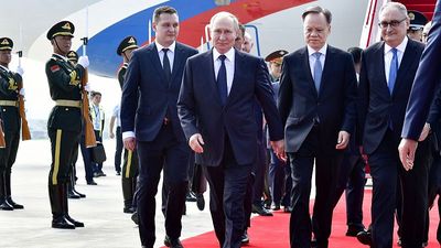 Putin arrives in China for key regional security summit amid stalled Ukraine peace talks