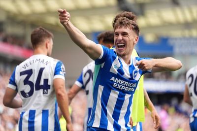 Brighton 2-1 Manchester City: Pep Guardiola beaten again as Brajan Gruda hits late winner