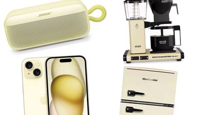 From iPhones to speakers: 4 butter yellow gadgets to get your life (and home) on trend this summer