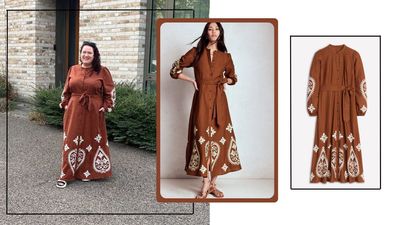 Not sure what to wear for in-between weather days? This dress is the transitional piece that will round off the summer, while making autumn outfits a breeze