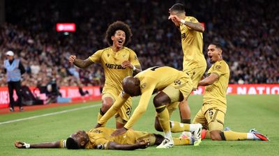 Guéhi’s stunner inspires Crystal Palace to emphatic victory at Aston Villa
