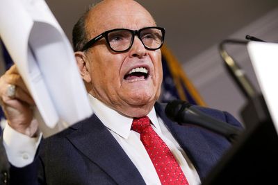 Former New York mayor Rudy Giuliani in hospital after high-speed motorway crash