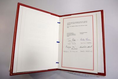 Claims NI peace deal stops UK leaving ECHR ‘entirely groundless’ – think tank