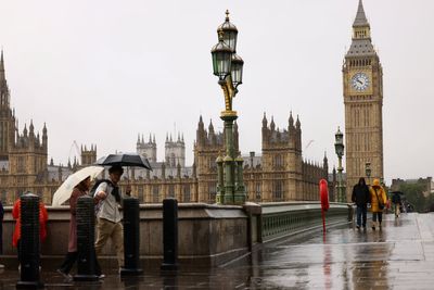 London faces windy and rainy weather for September as summer comes to an end