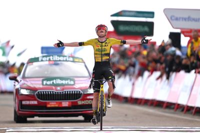 Jonas Vingegaard claims Vuelta a España victory on stage nine to take charge of race heading into second week