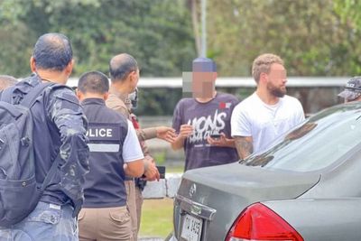 Russian wanted over Phuket robbery found hiding in car on Koh Samui