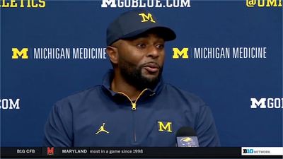Michigan Coach Had Simple Advice for Freshman QB After He Delivered Vicious Block
