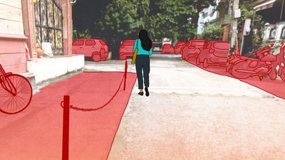 From Hauz Khas to SDA: Delhi’s posh colonies have stolen your footpaths