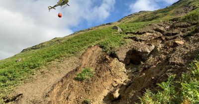 Motorists face 60-mile detour after landslide in Argyll and Bute