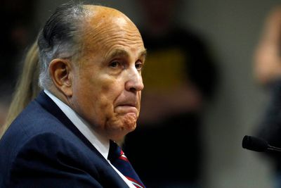 Former New York City mayor Rudy Giuliani in hospital after car crash