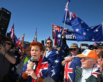 Anti-immigration protesters say Australia’s migration is at record highs – but the figures tell a different story