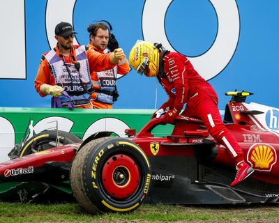 Hamilton ready for ‘huge pressure’ at Ferrari’s home GP after crashing out at Zandvoort