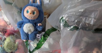 More than 100 fake Labubu toys seized from shops in Scottish town