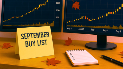 Top 5 September Stock Picks: Market Tailwinds Drive New Momentum