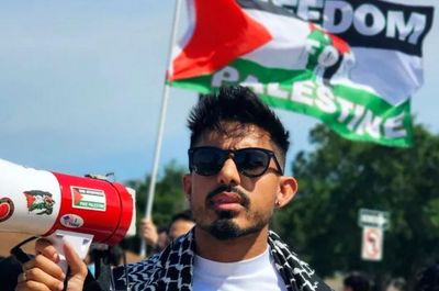 Alarm in Texas as activist faces hate-crimes trial over anti-Israel graffiti